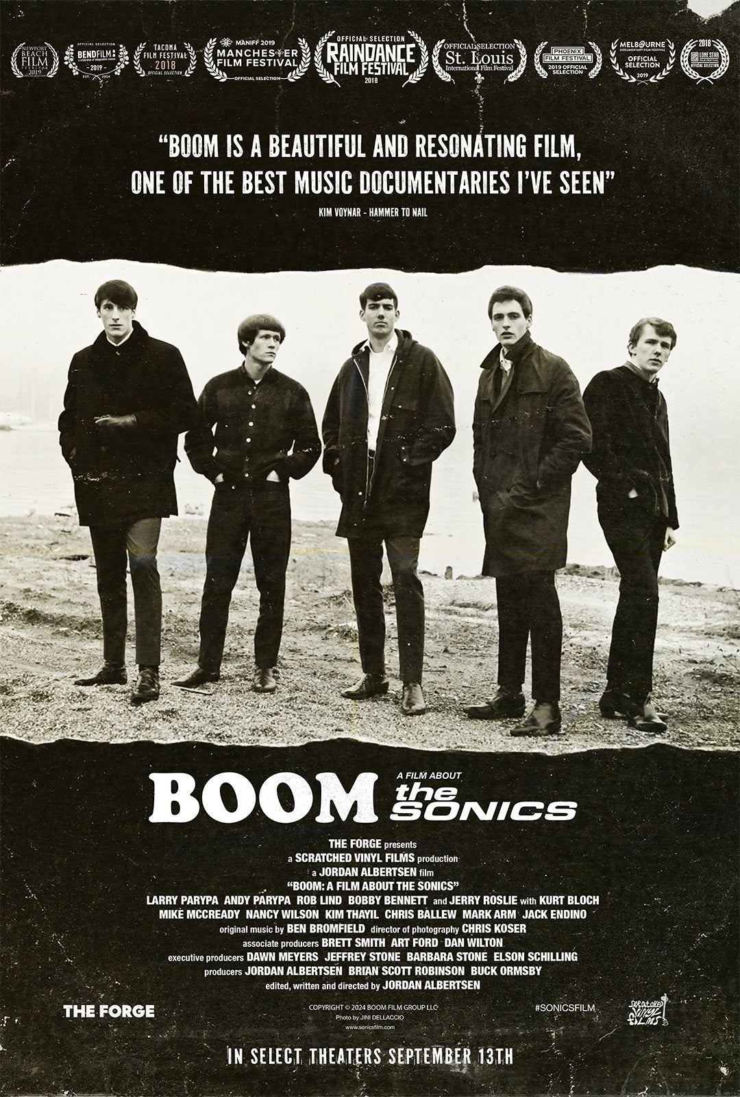 Boom: A Film About the Sonics Theatrical Poster