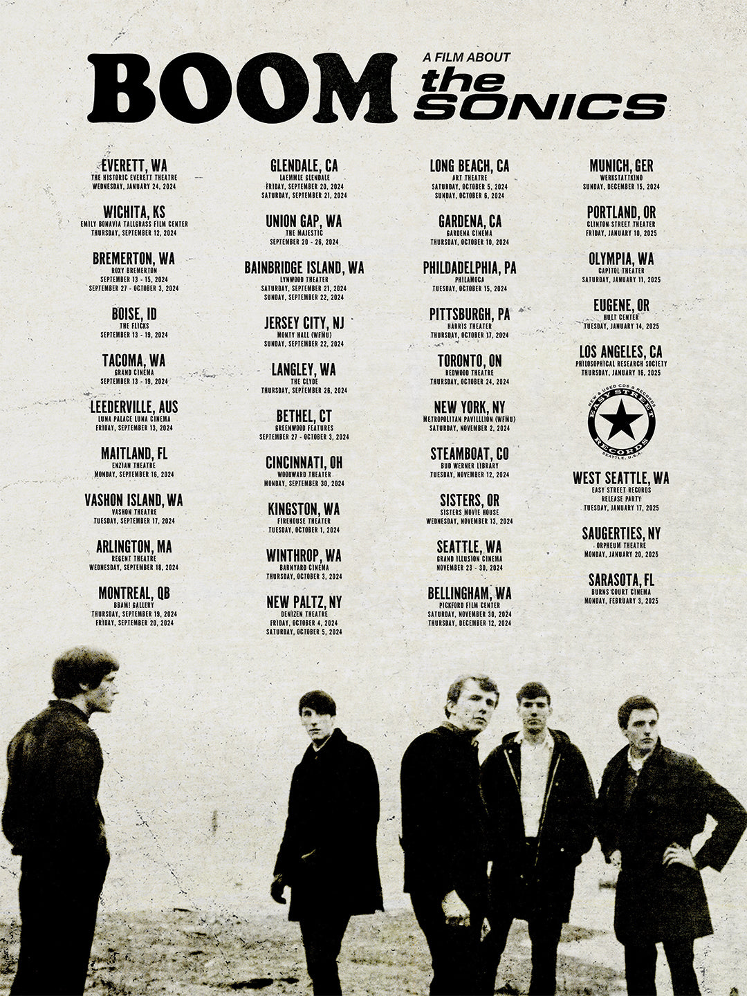 Boom Tour Poster